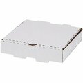 Southern Champion Tray Pizza Box, Corrugated, 8inWx8inH, White, 50PK SCH707282317092